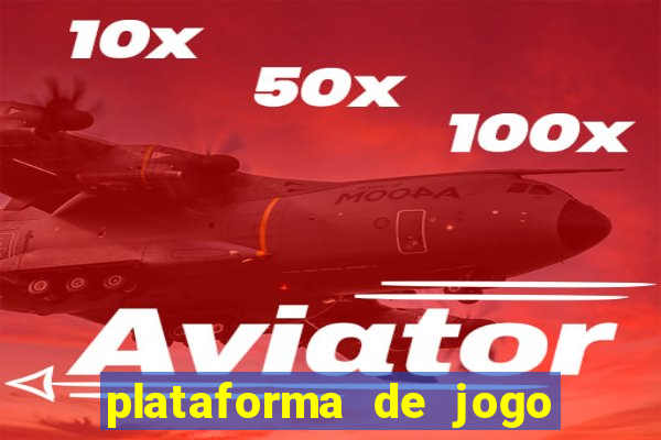 plataforma de jogo nova pagando